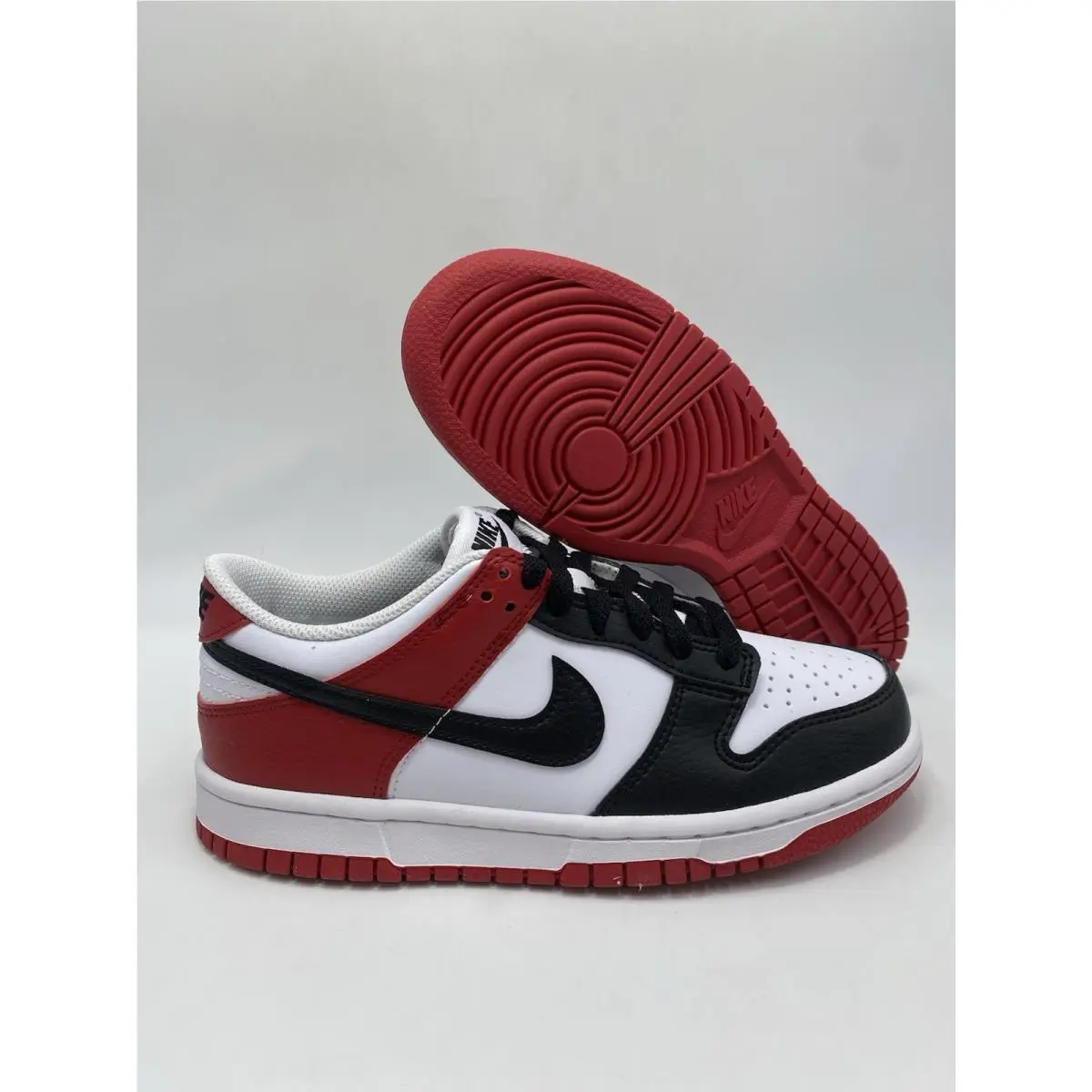 Nike Dunk Low GS Gym Red Black White HF9980 600 Size 5Y