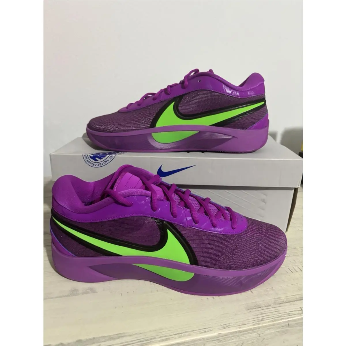 Giannis Freak 6 Bold Berry/ Green Strike 9.5 Men’s by Nike