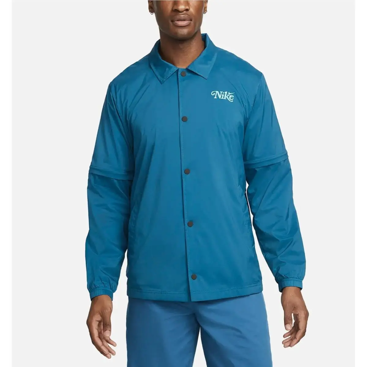 XL  Storm-fit Convertible Short Long Sleeves Golf Jacket Marina Blue by Nike