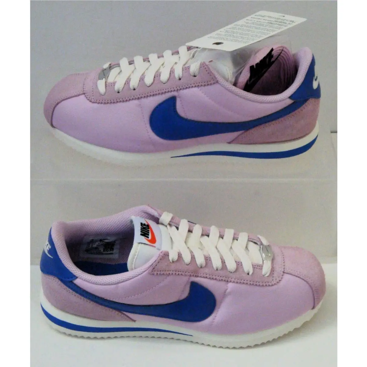 Nike Shoes Cortez Pink Blue Womens US Size 8 UK 5.5 Eur 39 DZ2795 607