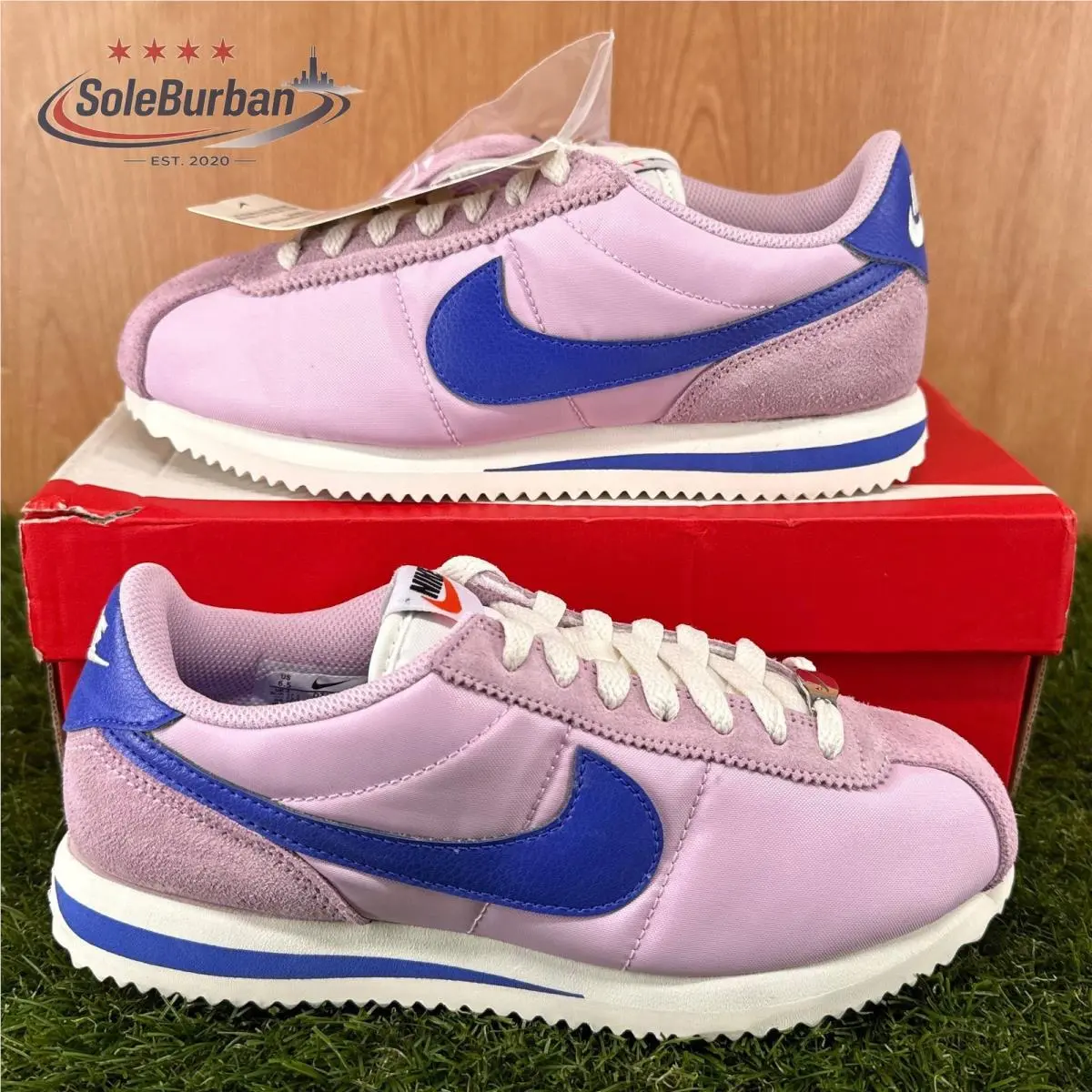 Nike Cortez Textile Pink DZ2795-607 Womens Sz 6.5 / Men`s Size 5