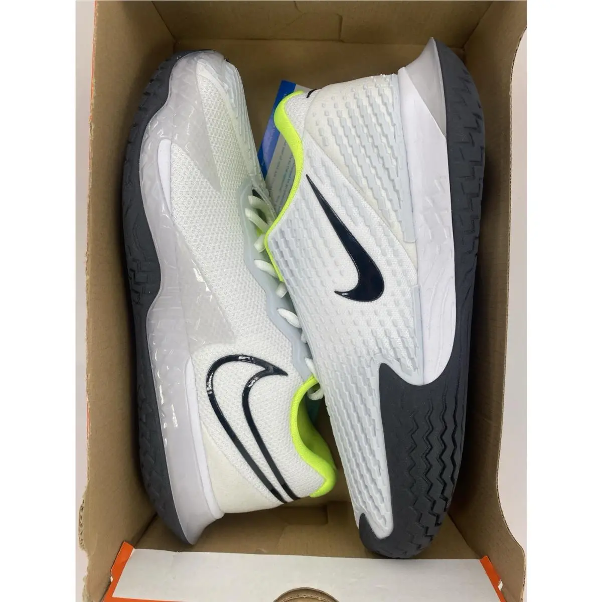 Nike shoes - Nike Air Zoom Vapor - Air Zoom Vapor - CD0424 100 - White/Black-Volt-Pure Platinum (UPC: 193153905756) 7