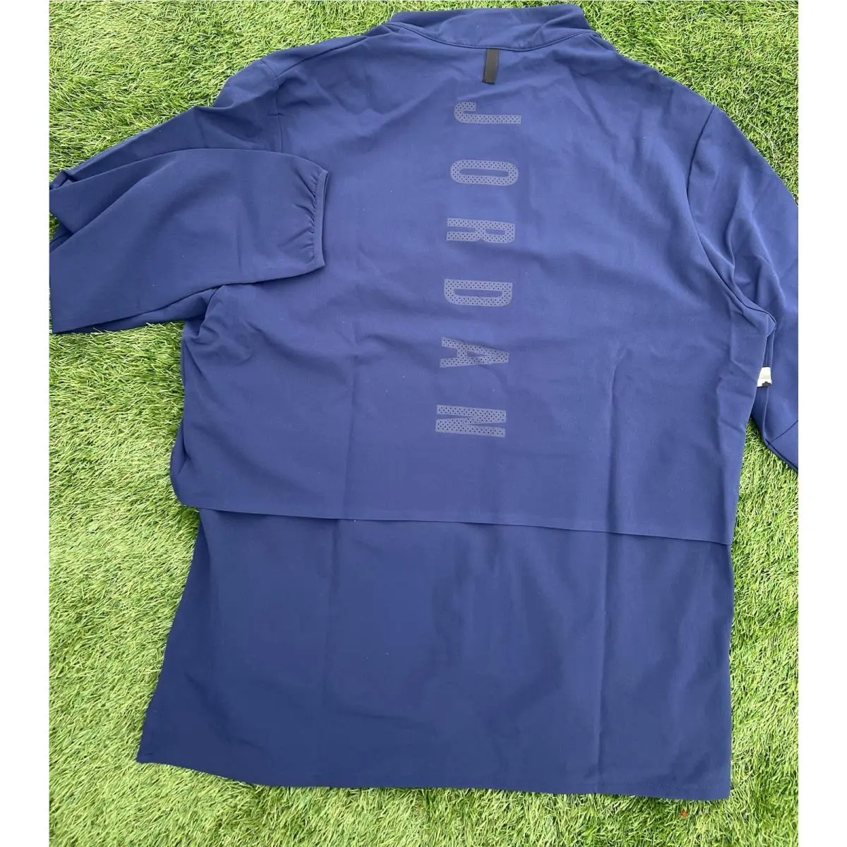 Nike clothing - Jordan Brand 1/4 Zip Jacket - 02FO-CNAM - Maize & Blue 4