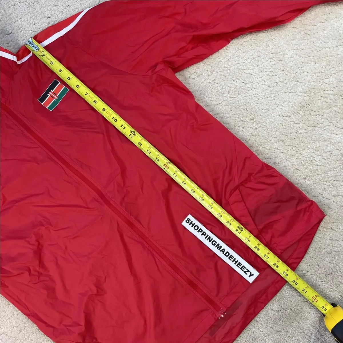 Nike clothing - Nike Pro Elite Running Jacket - 800585-611 - Red (UPC: 886548605873) 3