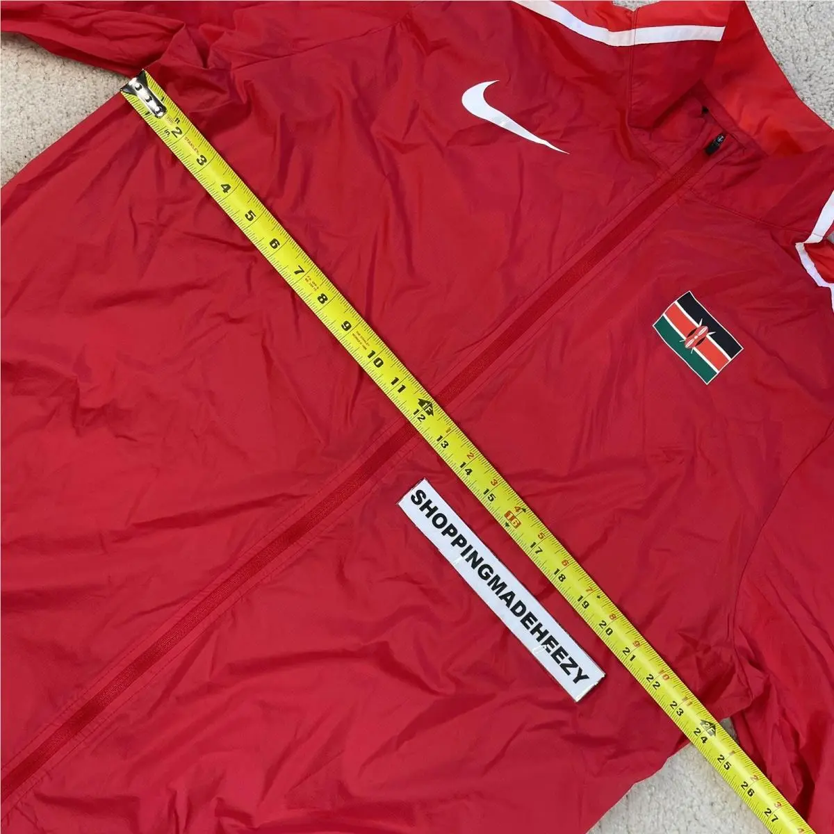 Nike clothing - Nike Pro Elite Running Jacket - 800585-611 - Red (UPC: 886548605873) 4