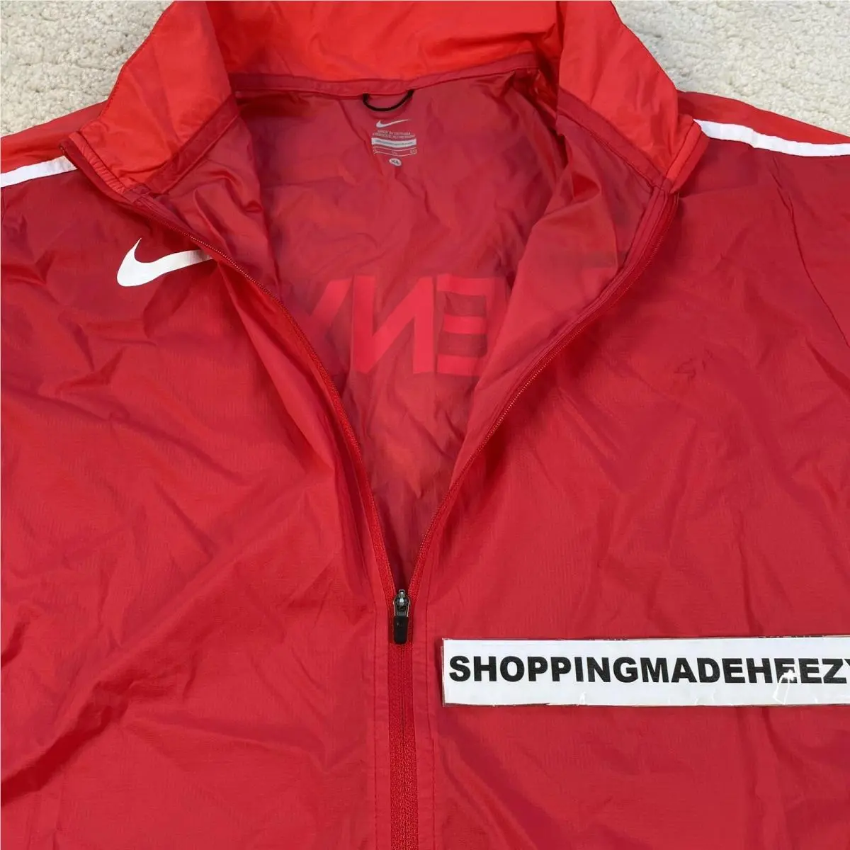 Nike clothing - Nike Pro Elite Running Jacket - 800585-611 - Red (UPC: 886548605873) 5