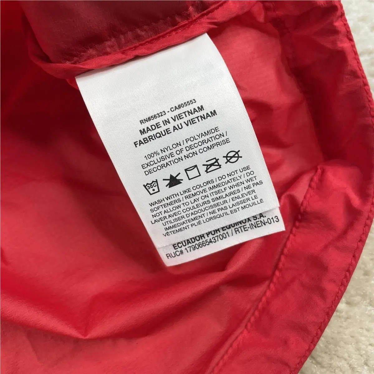 Nike clothing - Nike Pro Elite Running Jacket - 800585-611 - Red (UPC: 886548605873) 7