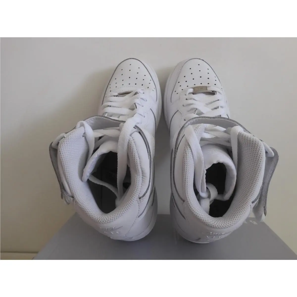 Nike shoes - Nike Air Force 1 Mid - 314195-113 - White (UPC: 826218005800) 4