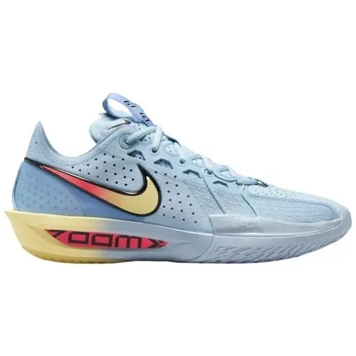 Nike Men`s Sz 7.5/ Wmns 9 G.t. Cut 3 Light Armory Blue Crimson Yellow DV2913-405