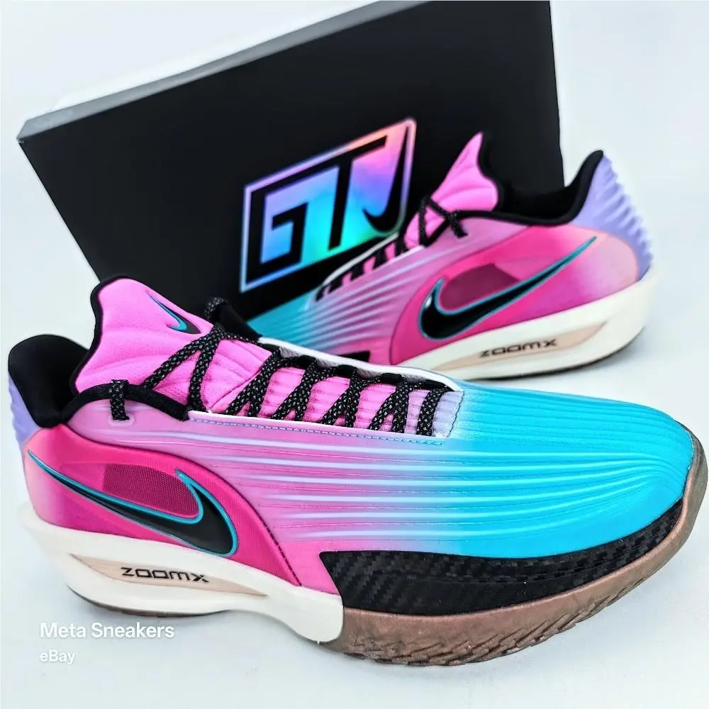 Nike GT Cut 3 US 14 Men`s Blue Pink South Beach Turbo Basketball HV9918 900