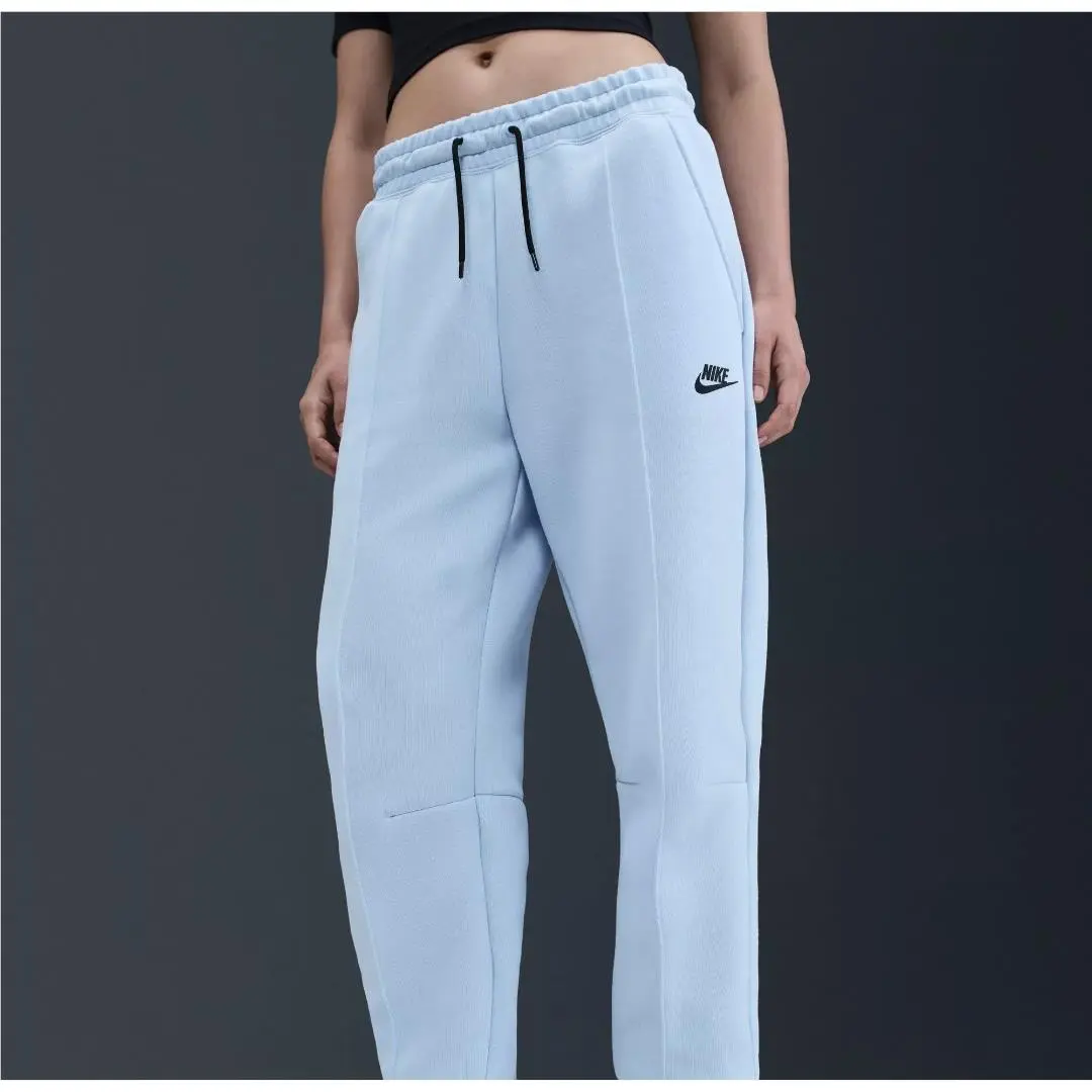 Nike Sportswear Tech Fleece Joggers Powder Blue FB8330-441 Women Size Small