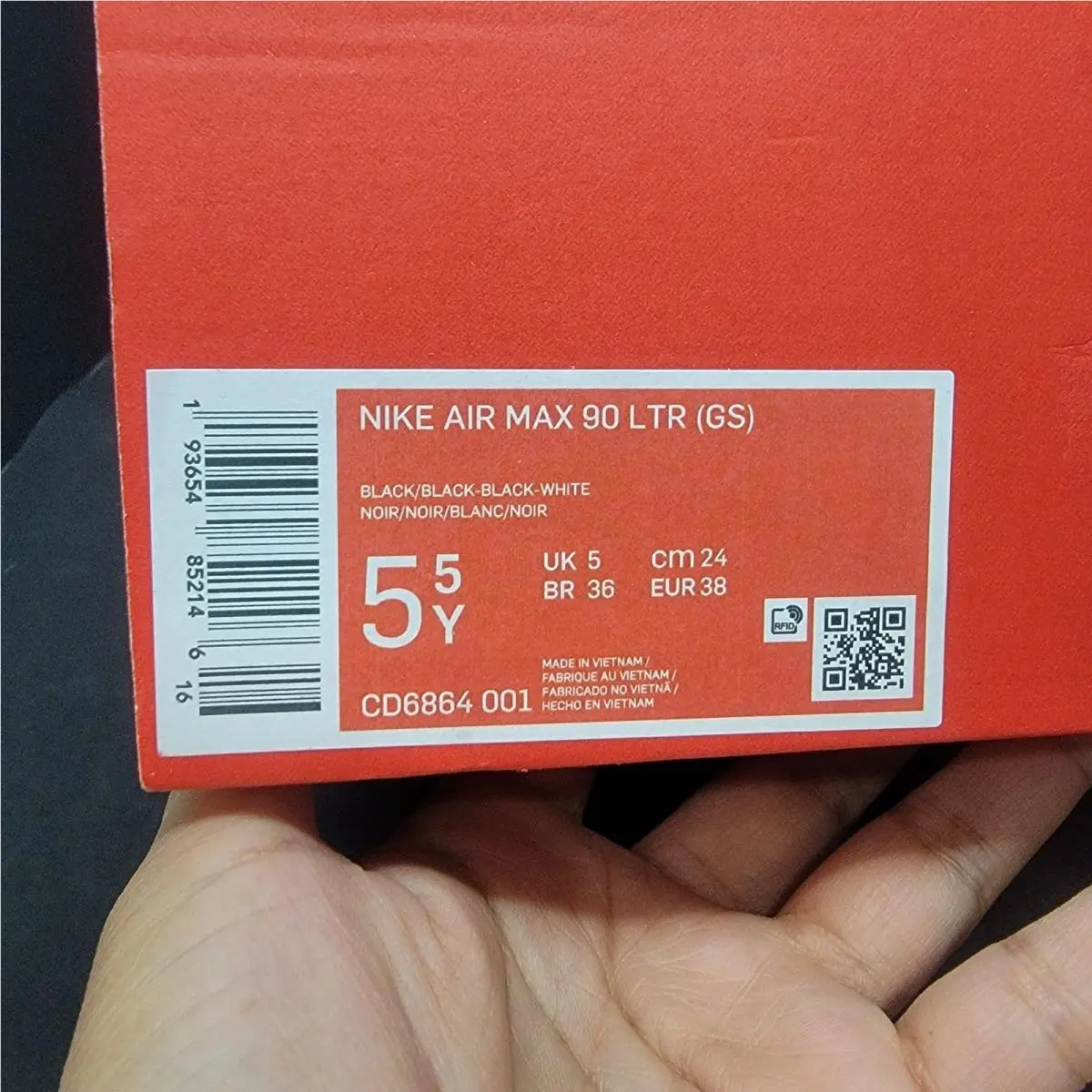Nike shoes - Nike Air Max 90 - Air Max - CD6864001 - Black (UPC: 193654852177) 6