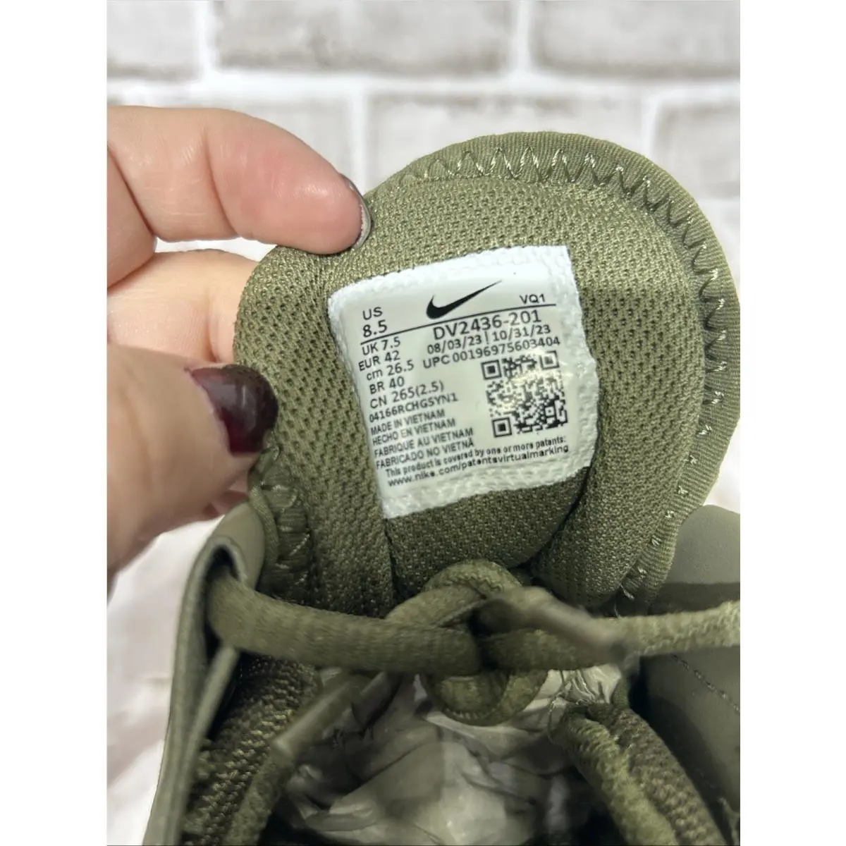 Nike shoes - Nike E-Series AD - DV2436-201 - Olive Green 5