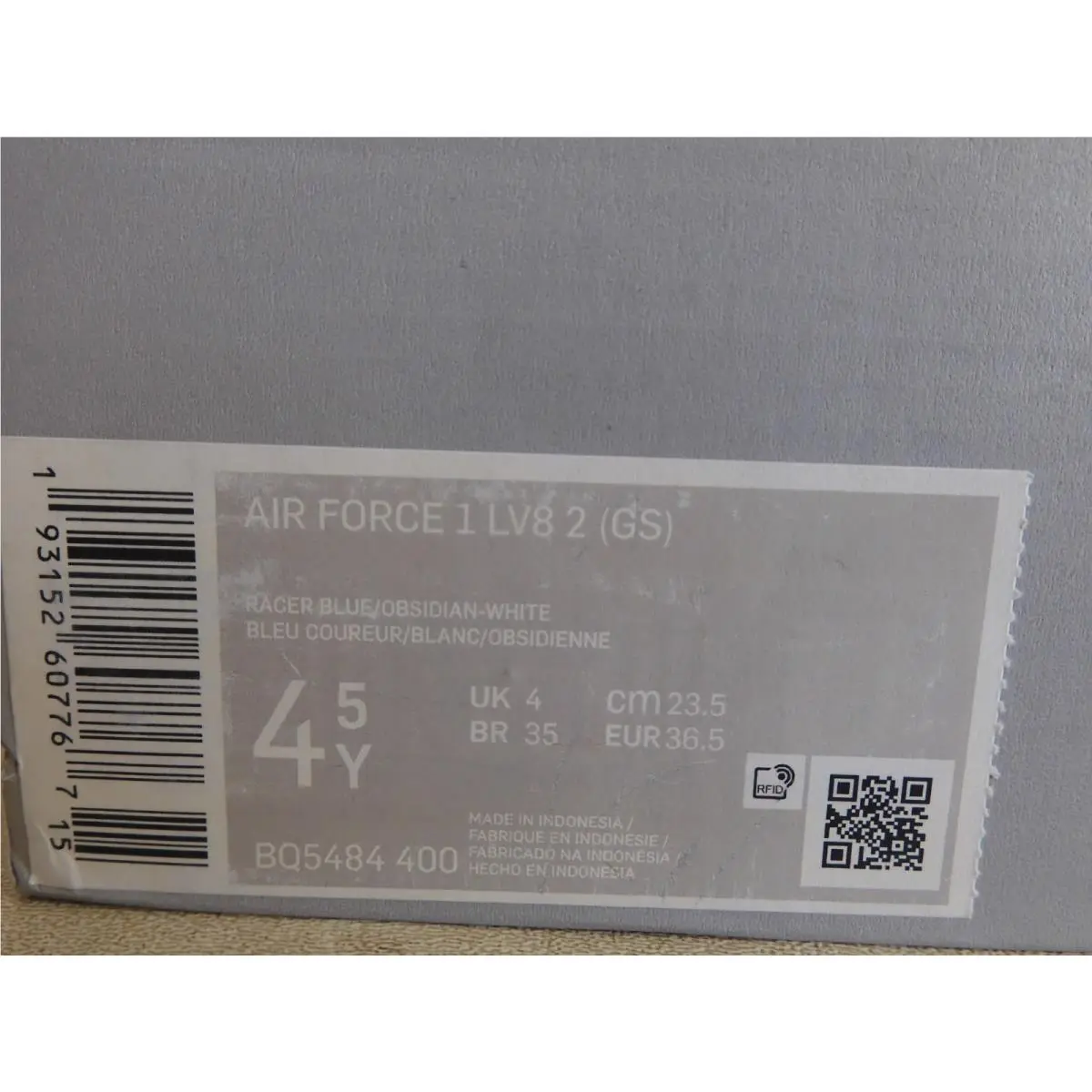 Nike shoes - Nike Air Force 1 - Air Force - BQ5484 400 - Blue (UPC: 193152607767) 6