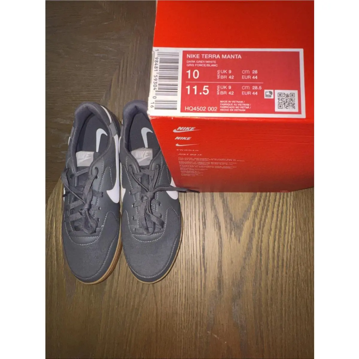 Nike shoes - Nike Terra - Terra - HQ4502 301 - Dark Gray (UPC: 0198481593040) 4
