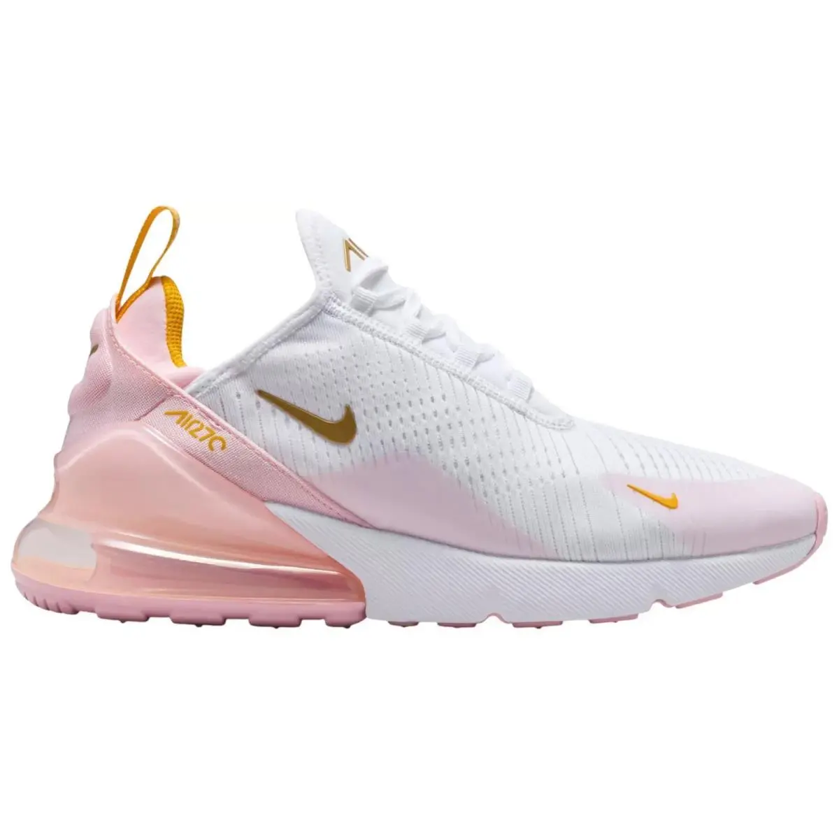 Nike Air Max 270 Womens Low Top Sneaker White Opti Pale Size 5-11 CI9088-100