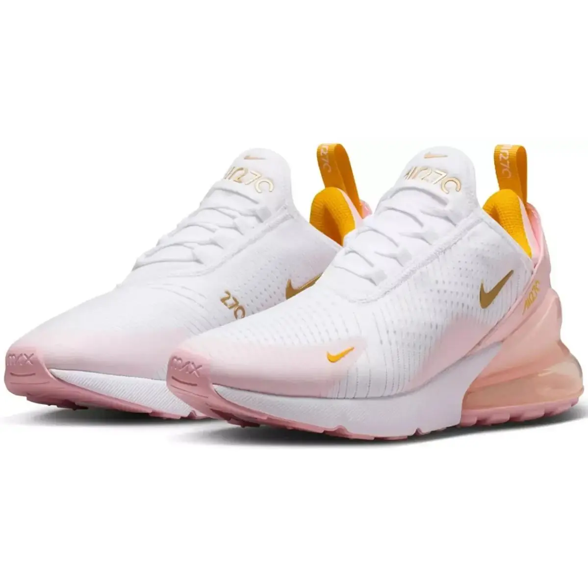 Nike shoes - Nike Air Max 270 - Air Max - CI9088-100 - White/Opti Yellow/Pale Pink 9