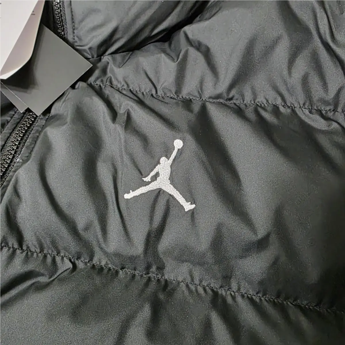 Nike clothing - Jordan Brooklyn Men`s Therma-FIT Puffer Jacket - Black (UPC: 198485206748) 0