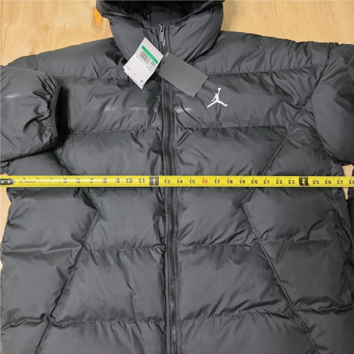 Nike clothing - Jordan Brooklyn Men`s Therma-FIT Puffer Jacket - Black (UPC: 198485206748) 5