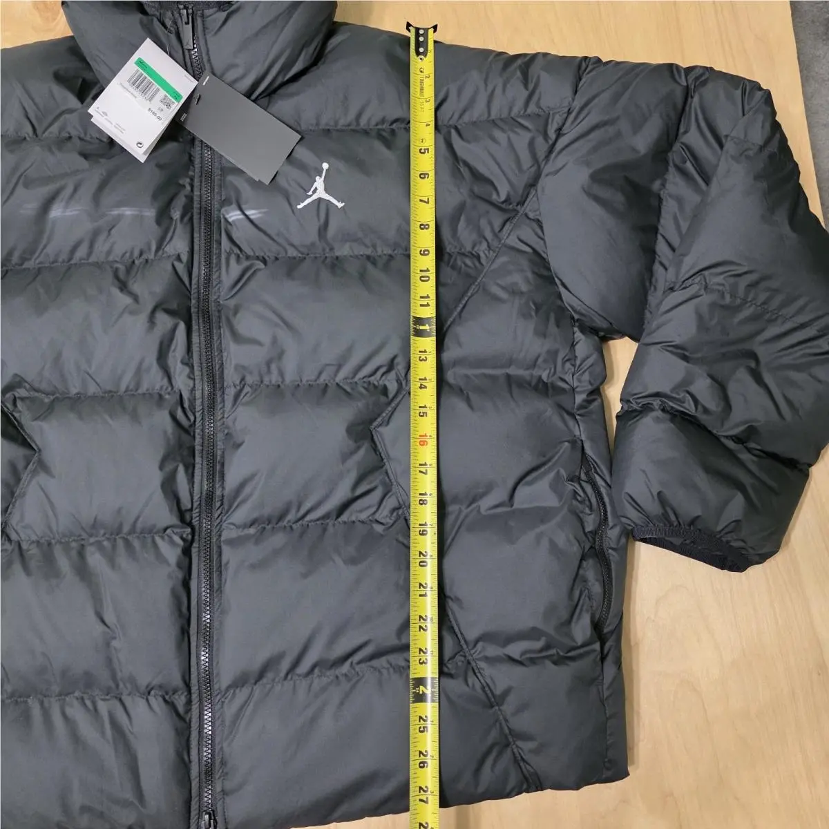 Nike clothing - Jordan Brooklyn Men`s Therma-FIT Puffer Jacket - Black (UPC: 198485206748) 6