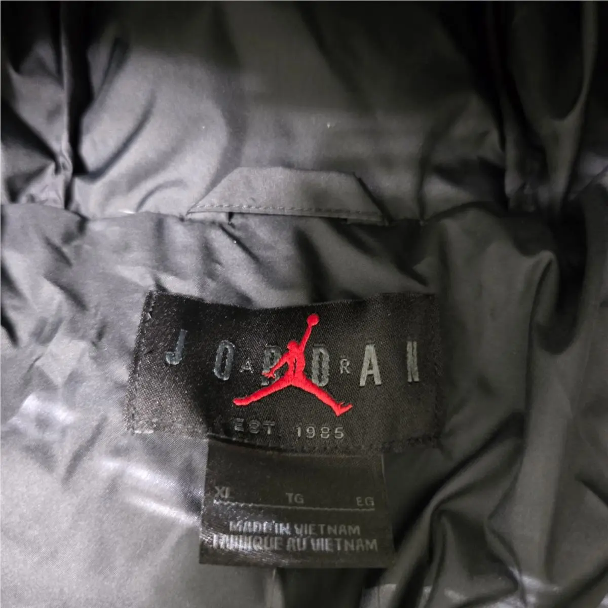 Nike clothing - Jordan Brooklyn Men`s Therma-FIT Puffer Jacket - Black (UPC: 198485206748) 7