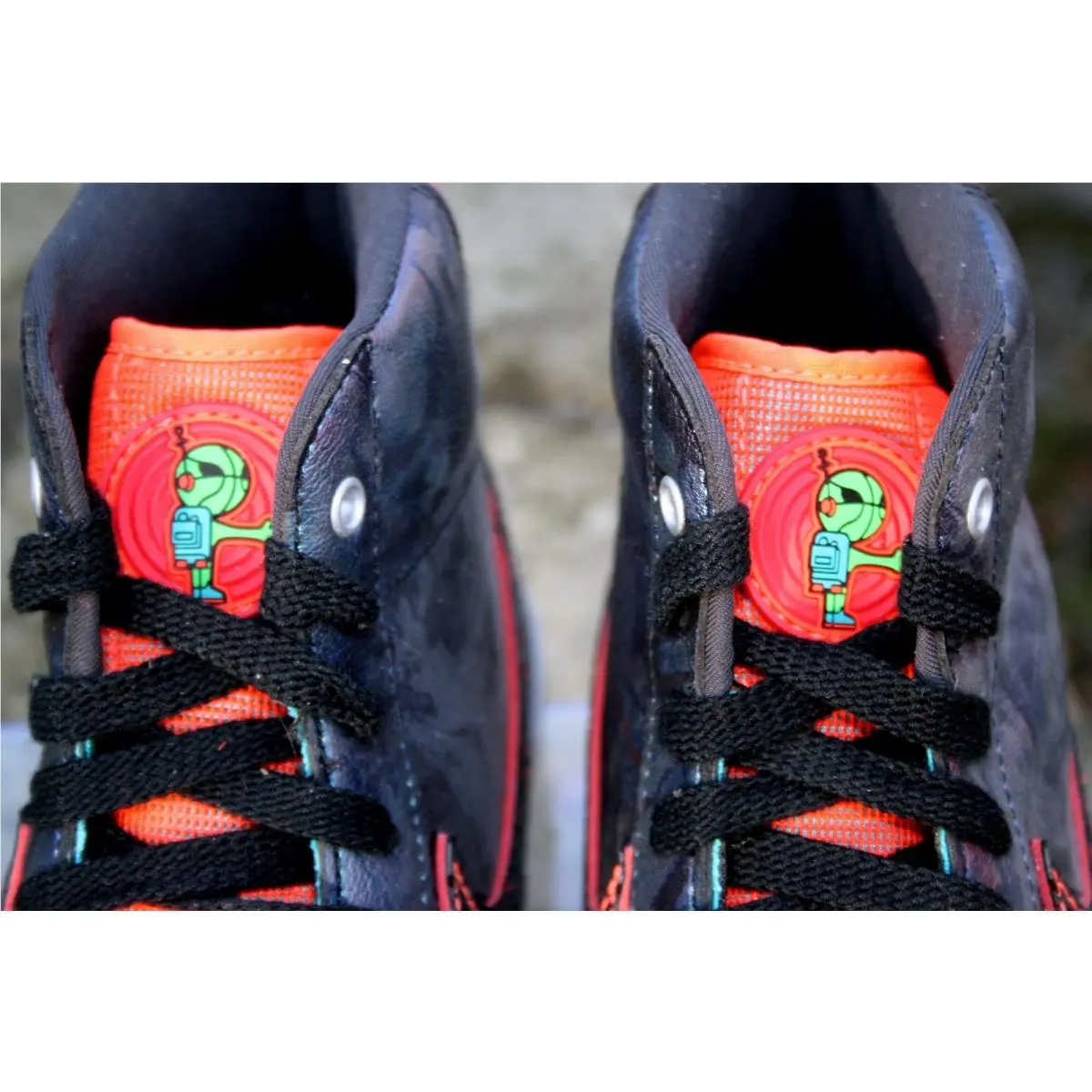 Nike shoes - Nike Blazer Mid Premium Quickstrike - 598124-800 - Total crimson/black (UPC: 884497988665) 2