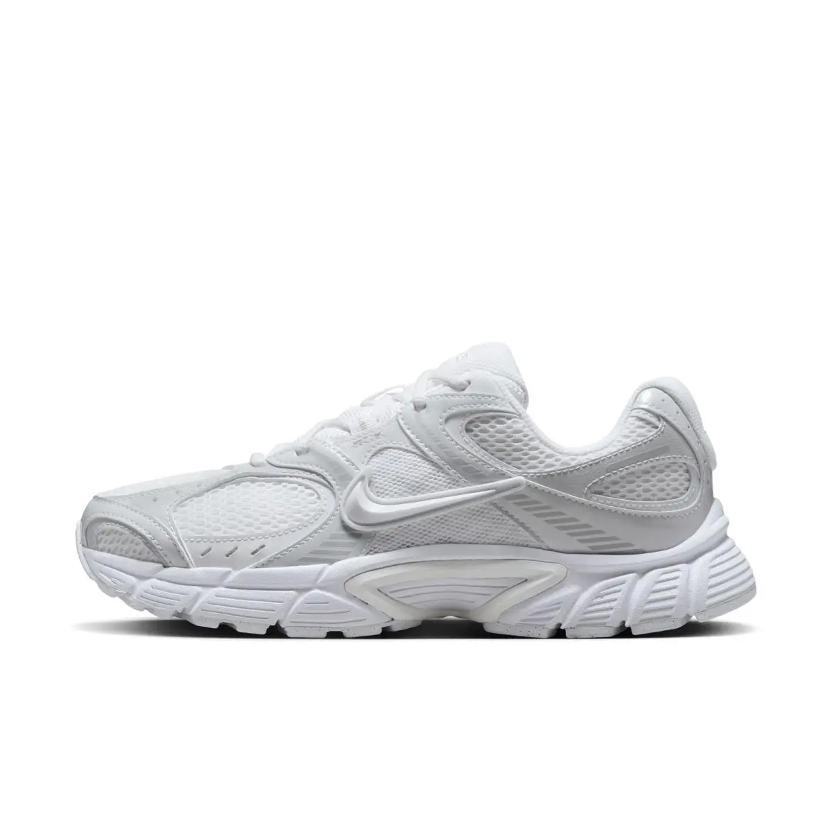 Nike shoes - WHITE/WHITE-BLACK-METALLIC SILVER 3