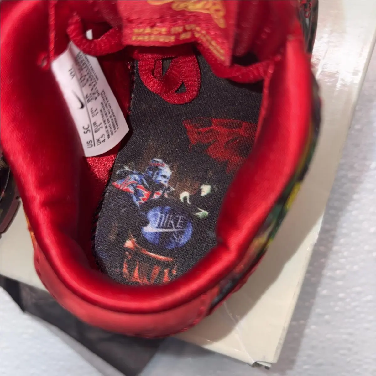 Nike shoes - SB Dunk - Dunk - Red 3