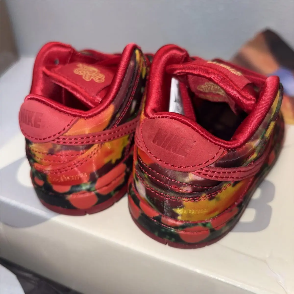 Nike shoes - SB Dunk - Dunk - Red 1