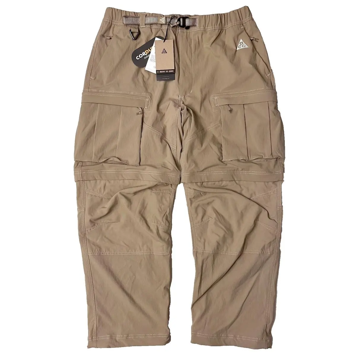 Acg Smith Summit 2 In 1 Cargo Pants FN0428-247 Khaki Men’s Large L by Nike