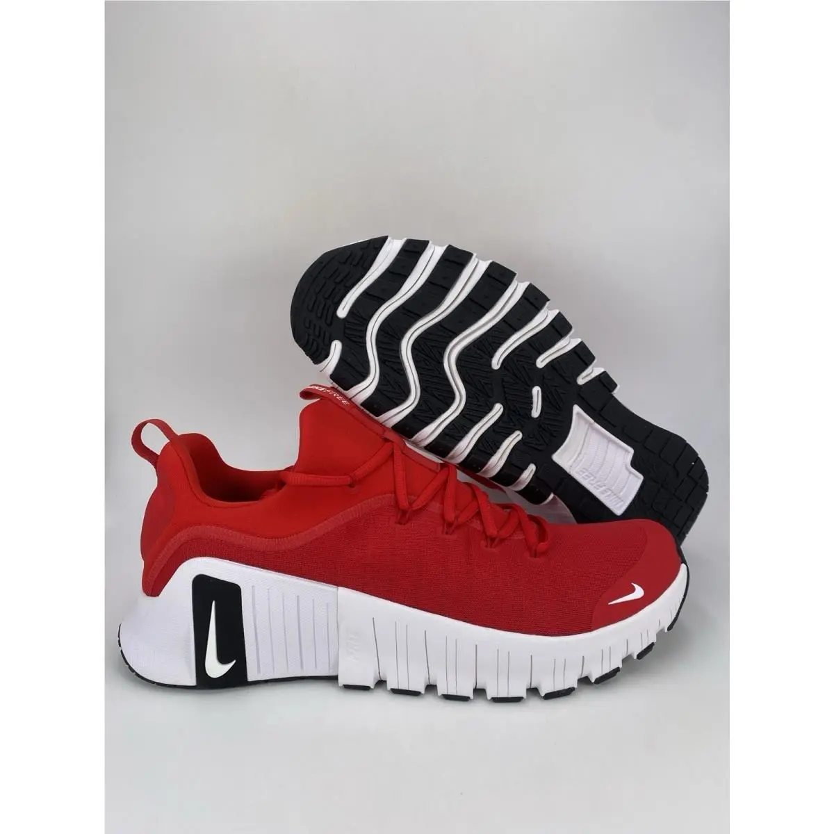 Nike Free Metcon 6 TB University Red White Black HM3754 600 Men`s Size 14