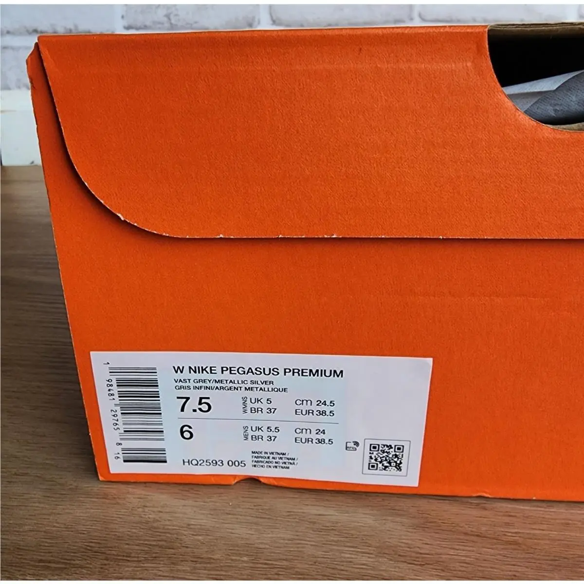 Nike shoes - Nike Pegasus - Pegasus - HQ2593-005 - Silver (UPC: 198481297658) 7