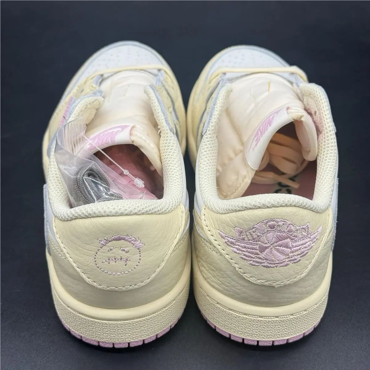 Nike shoes - Jordan 1 Low - Low - IQ7605-100 - Pink 2