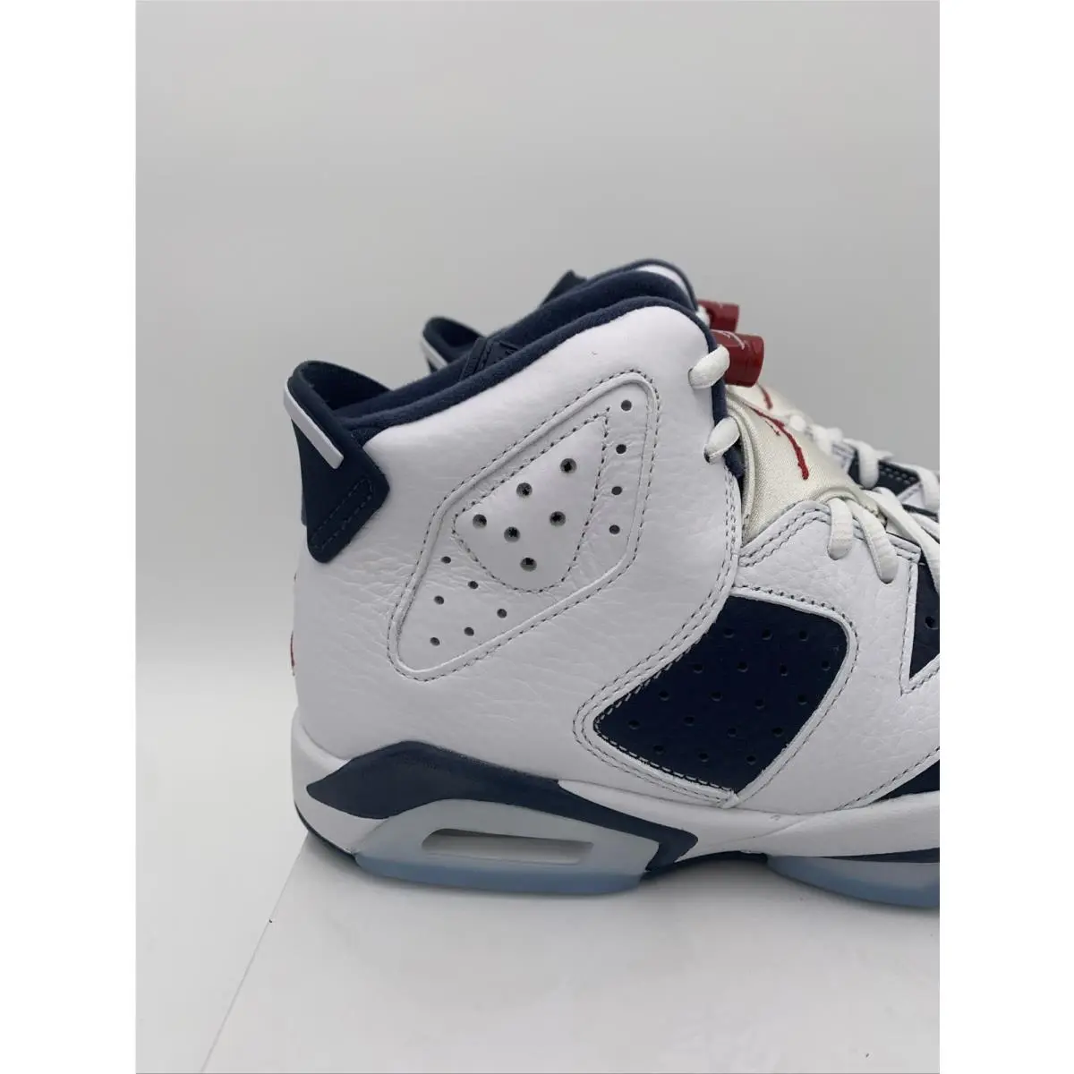 Nike shoes - Air Jordan 6 - Air - White/Varsity Red (UPC: 197597017792) 0