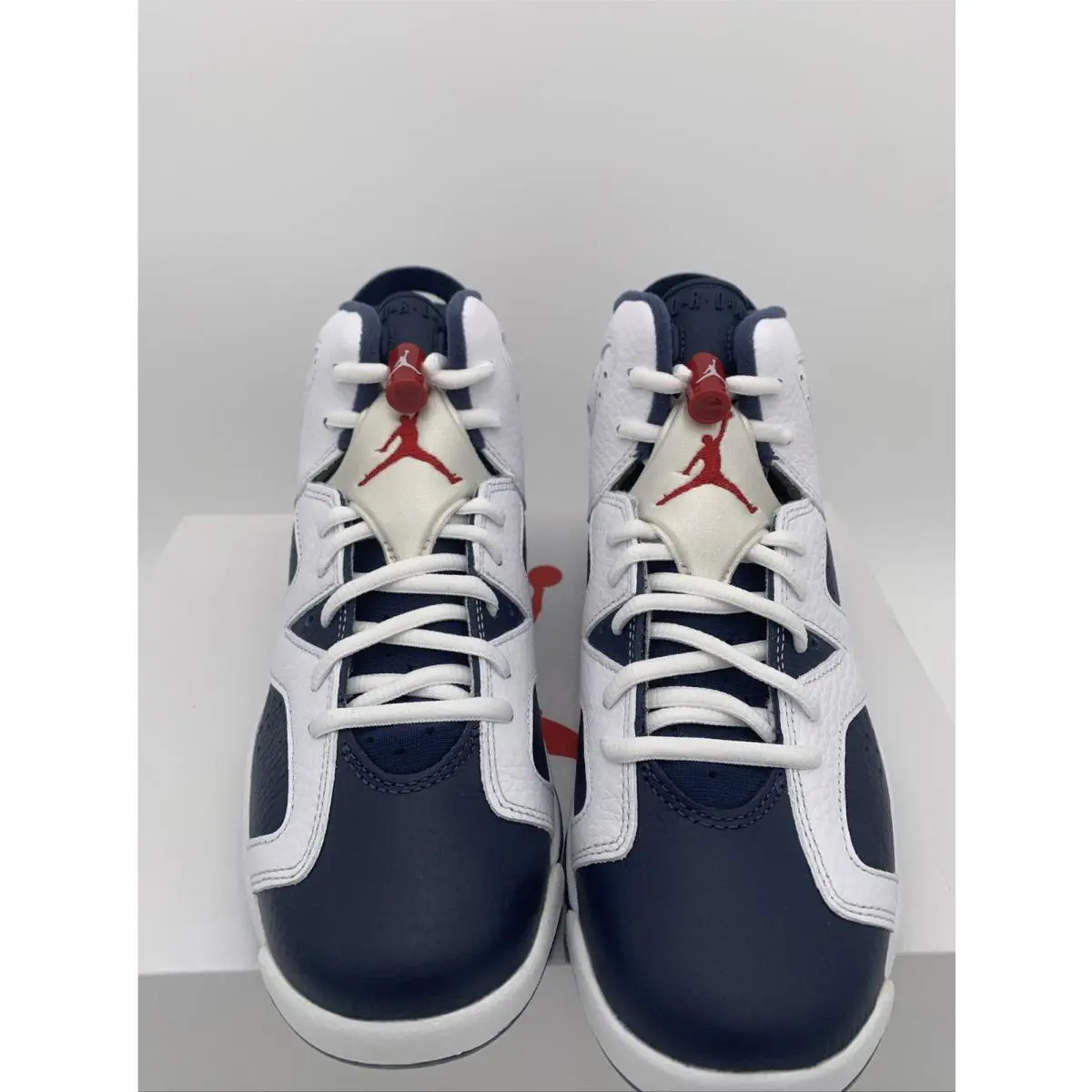 Nike shoes - Air Jordan 6 - Air - White/Varsity Red (UPC: 197597017792) 3