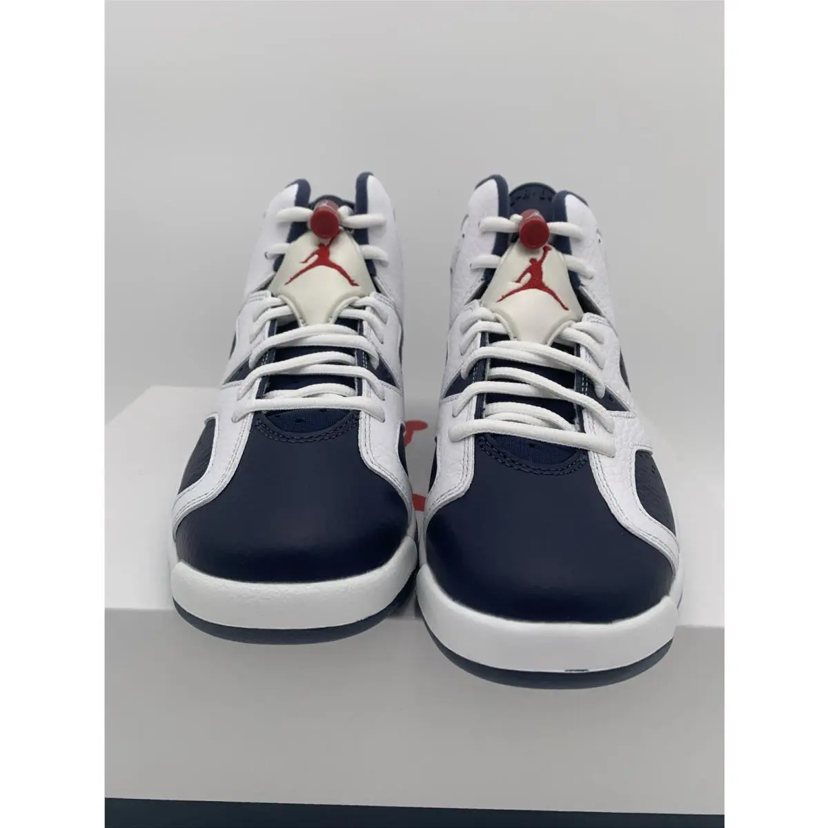 Nike shoes - Air Jordan 6 - Air - White/Varsity Red (UPC: 197597017792) 2