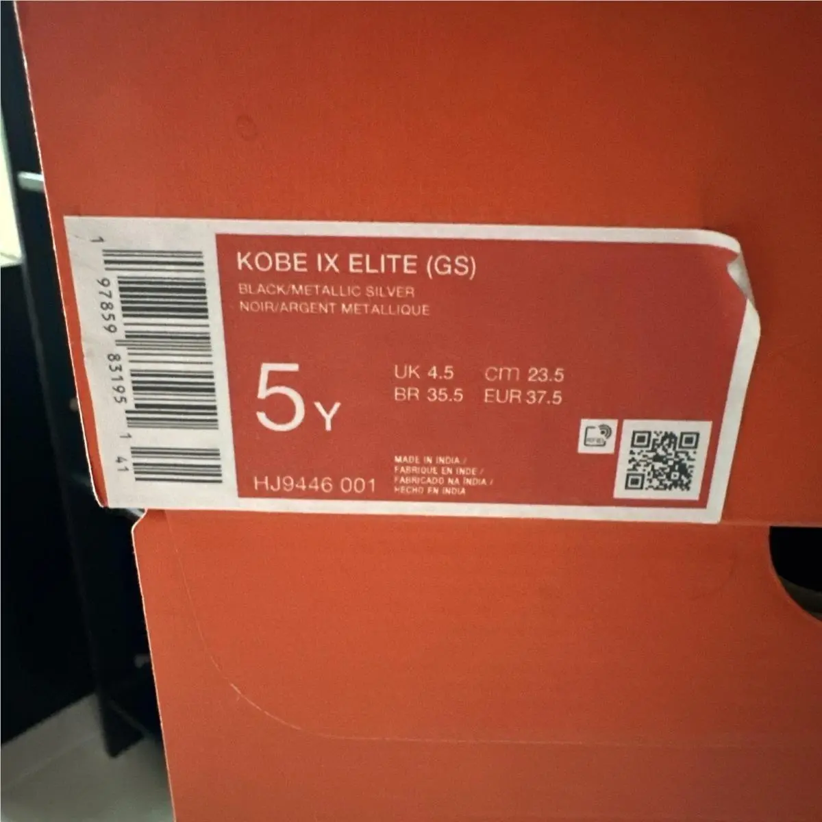 Nike shoes - Nike Kobe 9 Elite - Kobe Elite - Black (UPC: 197859831951) 5