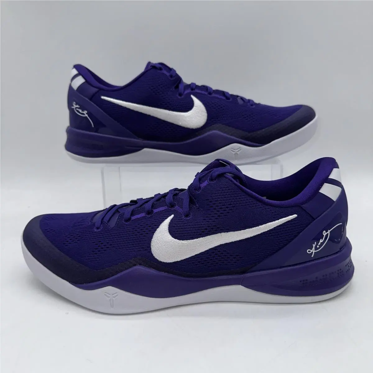 Nike Men`s Size 14 Kobe Viii Protro TB P HM6469 500 Purple Basketball Sneaker