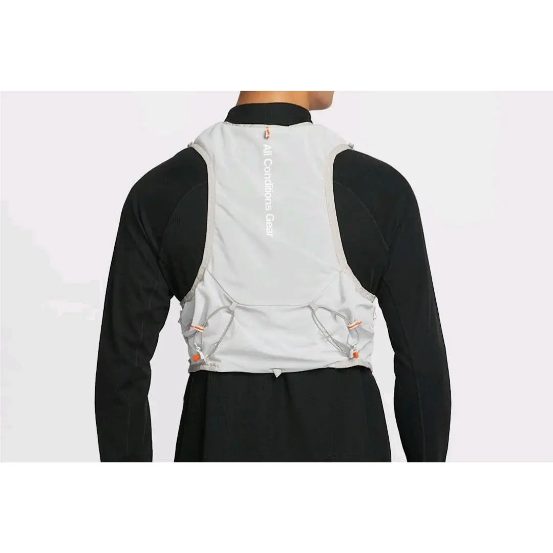 Nike clothing - Nike ACG Goat Pack Vest 5L - Gray Fog / Safety Orange / Summit White (UPC: 197774005963) 2