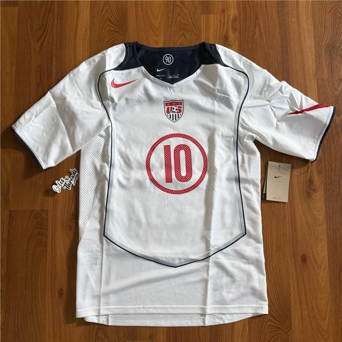 Nike Landon Donovan Usmnt 2004 Total 90 Reissue Jersey Sz Small Men IF2944-100
