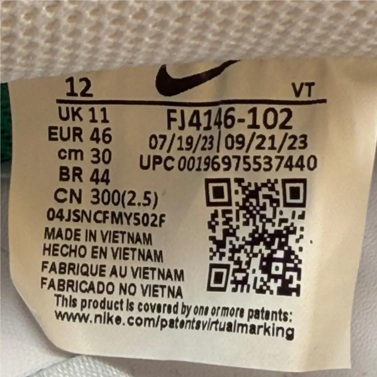 Nike shoes - Nike Air Force 1 Low `07 - White 5