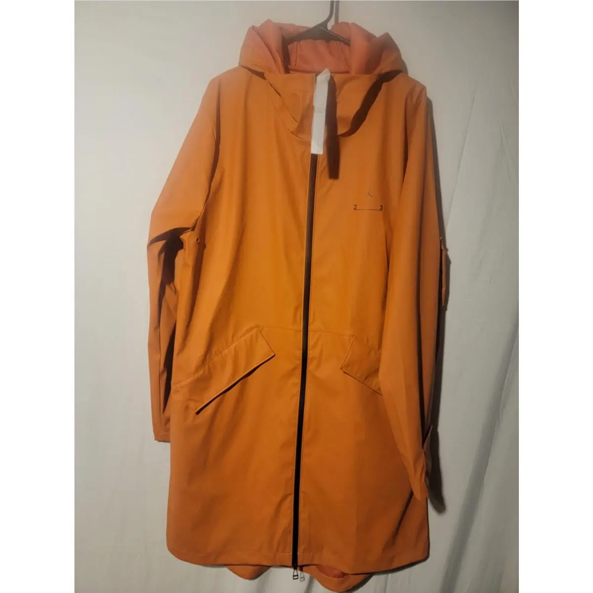 Nike Rust Orange Jordan 23 Engineered Trench Jacket DV7691 872 Mens Size Large