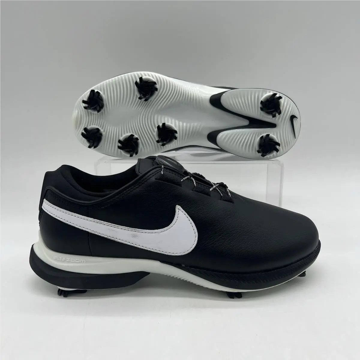 Mens Size 7.5 Nike Air Zoom Victory Tour 2 Boa Black Golf Shoes DJ6573 001