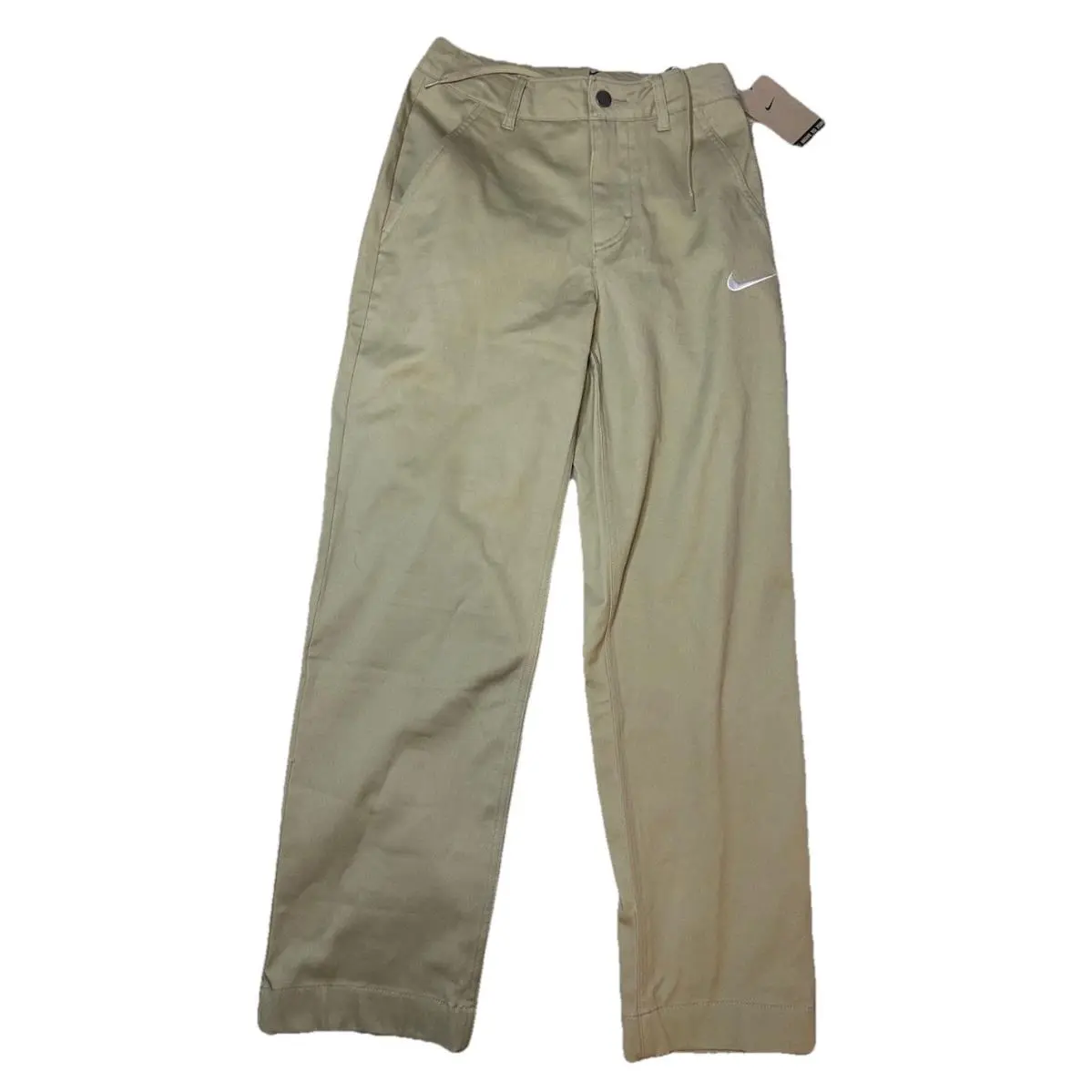 SB Women’s Size 0 Olympic Skateboarding Twill Pants Khaki FD6390-250. Rare by Nike