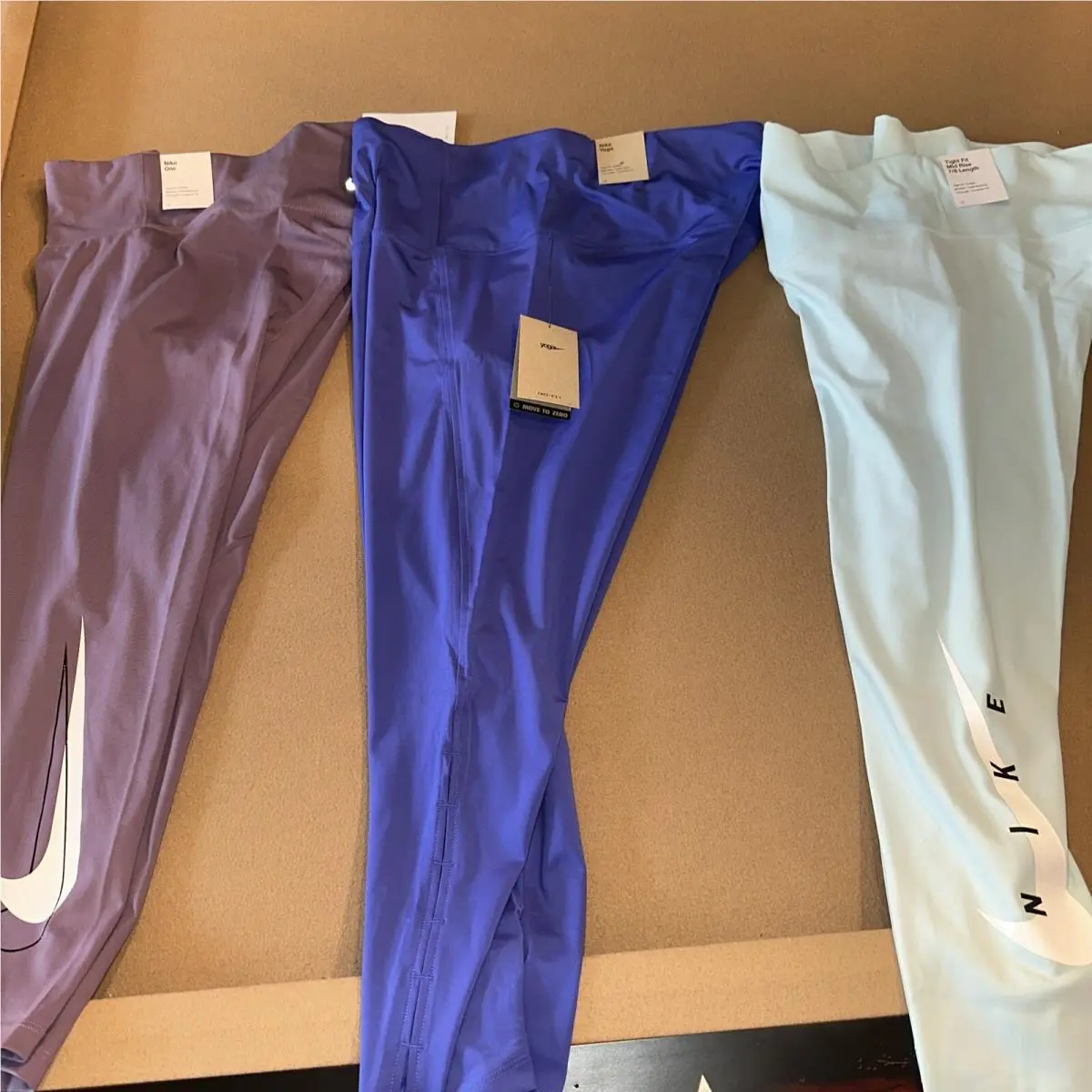 Bundle of 3 Nike Women Yoga Pants Plus Size 1X Multicolored