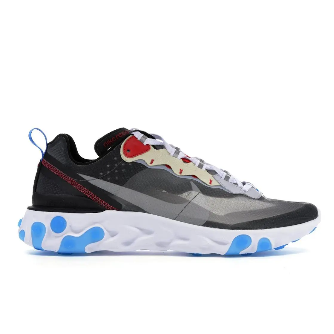 Size 11.5 Nike React Element 87 Dark Grey Photo Blue