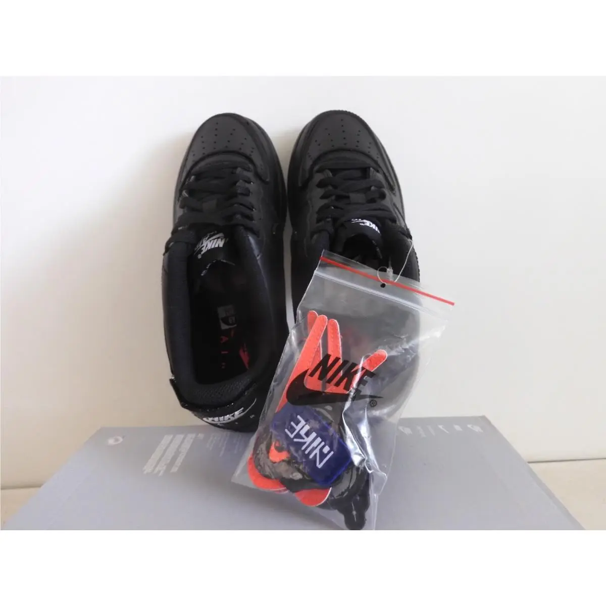 Nike shoes - Nike Air Force 1 - Air Force - DB1856 001 - Black (UPC: 195239580888) 5
