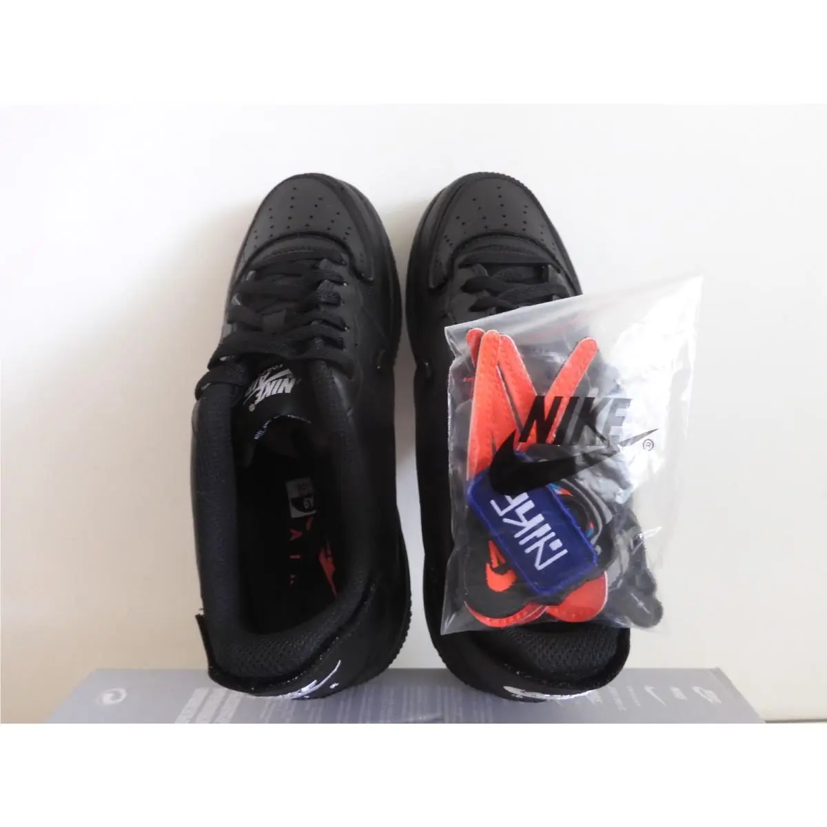 Nike shoes - Nike Air Force 1 - Air Force - DB1856 001 - Black (UPC: 195239580888) 6