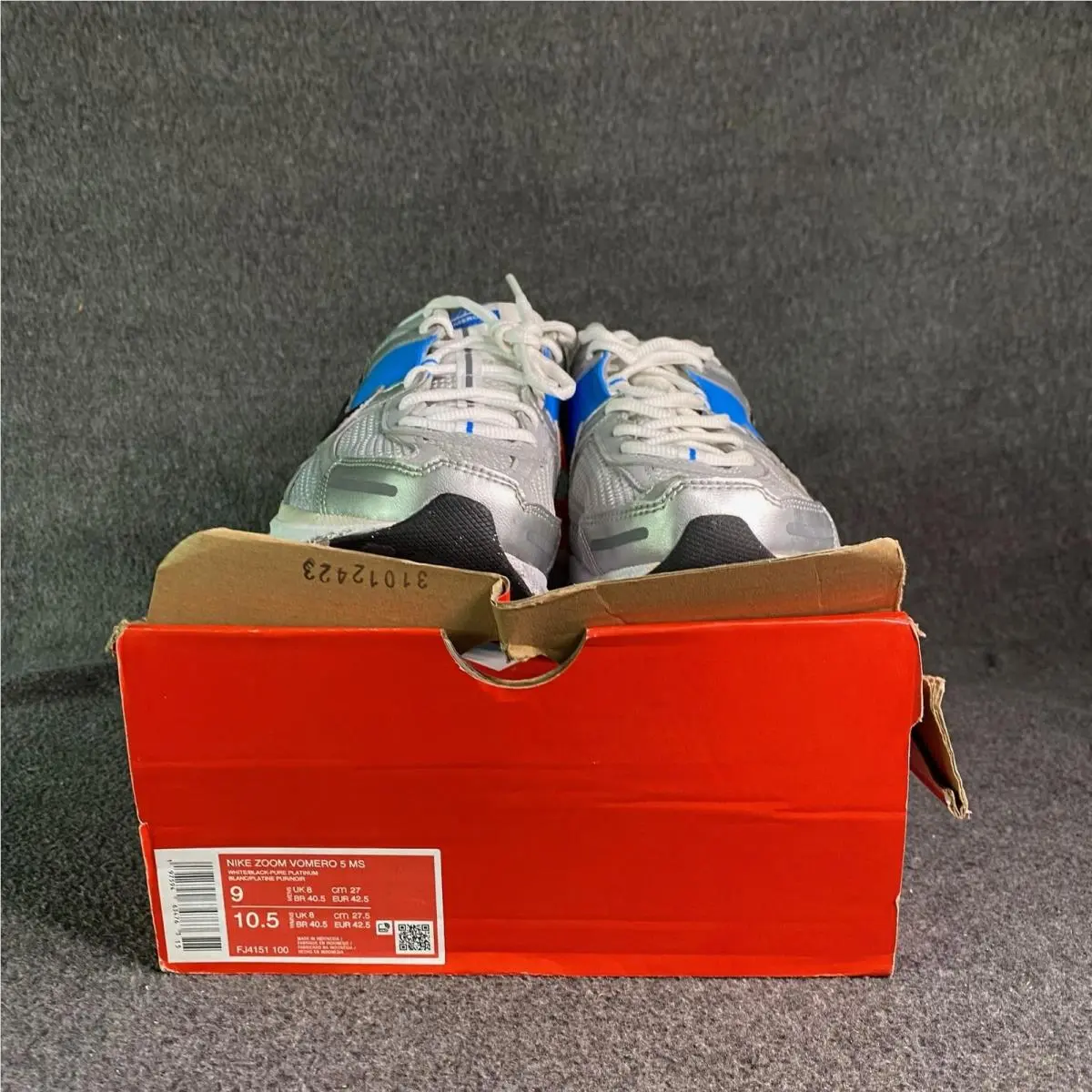 Nike shoes - Nike Zoom Vomero 5 - Zoom Vomero - FJ4515-100 - Gray 0