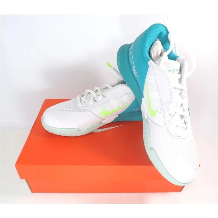 Nike Zoom Vapor Pro 2 HC Tennis Shoes White/teal Women`s Size 7.5 DR6192-103